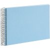 Goldbuch Álbum espiral Bella Vista azul cielo 24x17 cm 40 páginas blancas