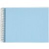 Goldbuch Álbum espiral Bella Vista azul cielo 24x17 cm 40 páginas blancas