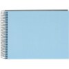 Goldbuch Álbum espiral Bella Vista azul cielo 24x17 cm 40 páginas negras