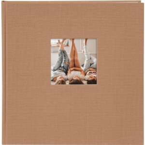 Goldbuch Álbum de Fotos Bella Vista avellana 25x25 cm 60 páginas blancas