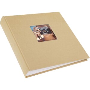 Goldbuch álbum de fotos Bella Vista beige 25x25 cm 60 páginas blancas