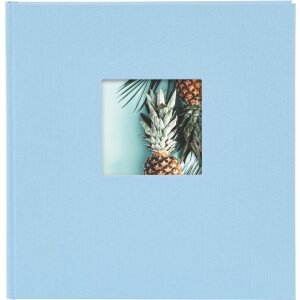 Goldbuch Álbum de Fotos Bella Vista azul cielo 30x31 cm 60 páginas negras