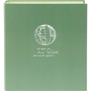 Goldbuch Carpeta A4 descarada y libre verde musgo El...
