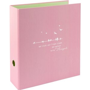 Carpeta Goldbuch A4 descarada y libre alas rosa oscuro...