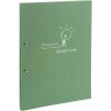 Goldbuch Carpeta de calificaciones cheeky & free musgo verde el mundo 12 bolsillos 24x30 cm