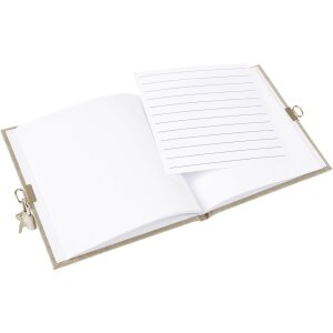 Goldbuch Agenda Verano beige 16,5x16,5 cm 96 páginas blancas
