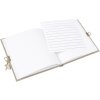 Goldbuch Agenda Verano beige 16,5x16,5 cm 96 páginas blancas