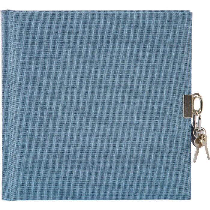 Goldbuch Agenda Verano azul-gris 16,5x16,5 cm 96 páginas blancas