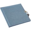 Goldbuch Agenda Verano azul-gris 16,5x16,5 cm 96 páginas blancas