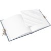 Goldbuch Agenda Verano azul-gris 16,5x16,5 cm 96 páginas blancas
