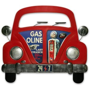 ZEP Decoración mural DALLAS 50,5x6x47 cm Coche...