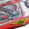 ZEP Estaño Señal VELOCIDAD 50x25 cm Motocicleta
