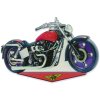 ZEP Estaño Señal VELOCIDAD 46x30 cm Motocicleta