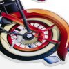ZEP Estaño Señal VELOCIDAD 44x22 cm Motocicleta