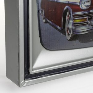 ZEP Decoración Pared TELE 48x34x4 cm TV Garaje