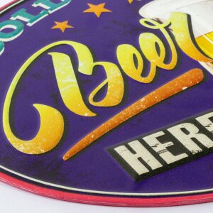 ZEP Decoración mural CERVEZA FRÍA 43x2x65 cm