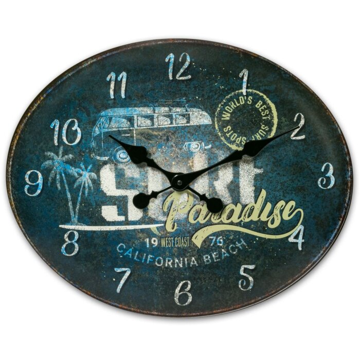 ZEP Reloj de Pared MOON BAY 49x3x39 cm