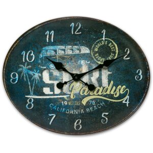 ZEP Reloj de Pared MOON BAY 49x3x39 cm