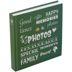 Henzo Jumbo Álbum de Fotos Wording verde 30x30 cm...