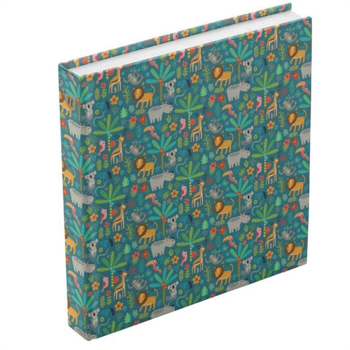Henzo Álbum Jumbo Jungla 30x30 cm 100 páginas blancas