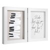Henzo Marco Doble Madera Piano 2 Fotos 13x18 cm blanco