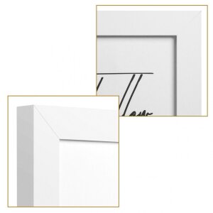 Henzo Marco Doble Madera Piano 3 Fotos 13x18 cm blanco
