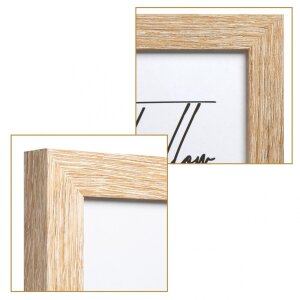 Henzo Marco Doble Madera Piano 3 Fotos 13x18 cm beige