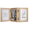Henzo Marco Doble Madera Piano 3 Fotos 13x18 cm beige