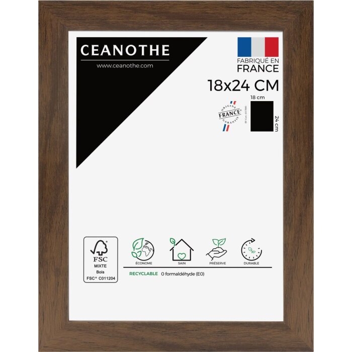 Ceanothe Marco de fotos Eternel 18x24 cm marrón