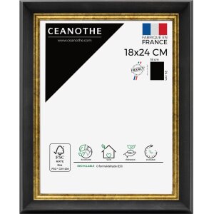 Ceanothe Marco Pandore 13x18 cm negro-dorado