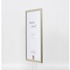 Efecto marco de madera maciza perfil 29 plata - formatos y tipos de cristal especiales