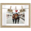 Marco de madera Hama Best Friends 10x15 cm roble