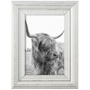 Hama Marco de madera para retratos Canuto Blanco 10 x 15 cm