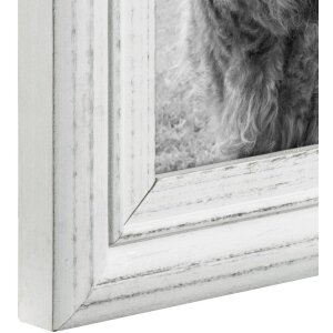 Hama Marco de madera para retratos Canuto Blanco 10 x 15 cm