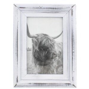 Hama Marco de madera para retratos Canuto Blanco 10 x 15 cm