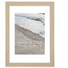 Marco de madera MDF Hama Olas 40x50 cm roble
