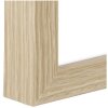 Marco de madera MDF Hama Olas 40x50 cm roble