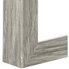 Marco de madera MDF Hama Olas 40x50 cm Gris