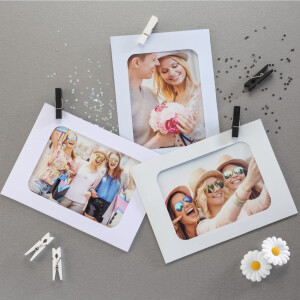 Guirnalda de fotos Hama "Mix" con clips y cordeles