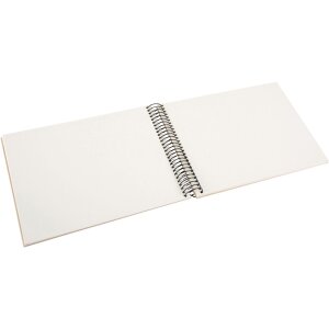 Goldbuch Álbum espiral natureLove marrón 24x17 cm 40 páginas blancas