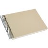 Goldbuch Álbum espiral natureLove marrón 24x17 cm 40 páginas blancas