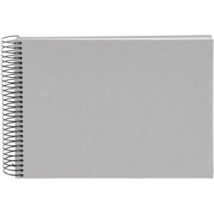 Goldbuch Álbum espiral natureLove gris 24x17 cm 40...