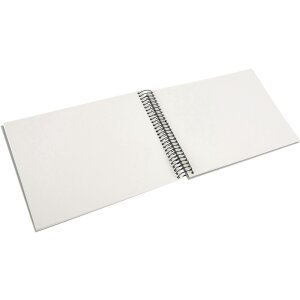 Goldbuch Álbum espiral natureLove gris 24x17 cm 40 páginas blancas
