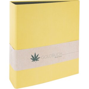 Goldbuch Carpeta DIN A4 Cáñamo Papelería SunLight 8 cm lomo