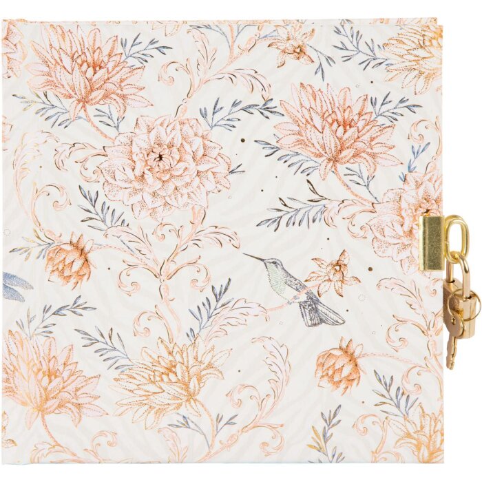 Goldbuch Agenda Hybrid Heritage albaricoque 16,5x16,5 cm 96 páginas blancas