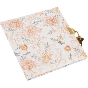 Goldbuch Agenda Hybrid Heritage albaricoque 16,5x16,5 cm 96 páginas blancas