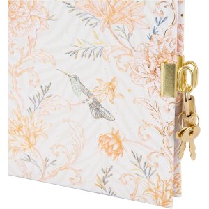 Goldbuch Agenda Hybrid Heritage albaricoque 16,5x16,5 cm 96 páginas blancas