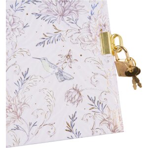 Goldbuch Agenda Hybrid Heritage lila 16,5x16,5 cm 96 páginas blancas