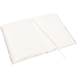 Cuaderno Goldbuch A5 Hybrid Heritage lila 15x22 cm 200 páginas blancas