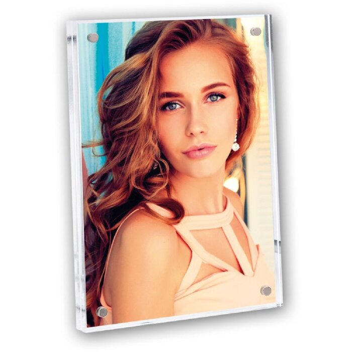 Marco de fotos de acrílico ZEP Oakland 20x30 cm con cierre magnético